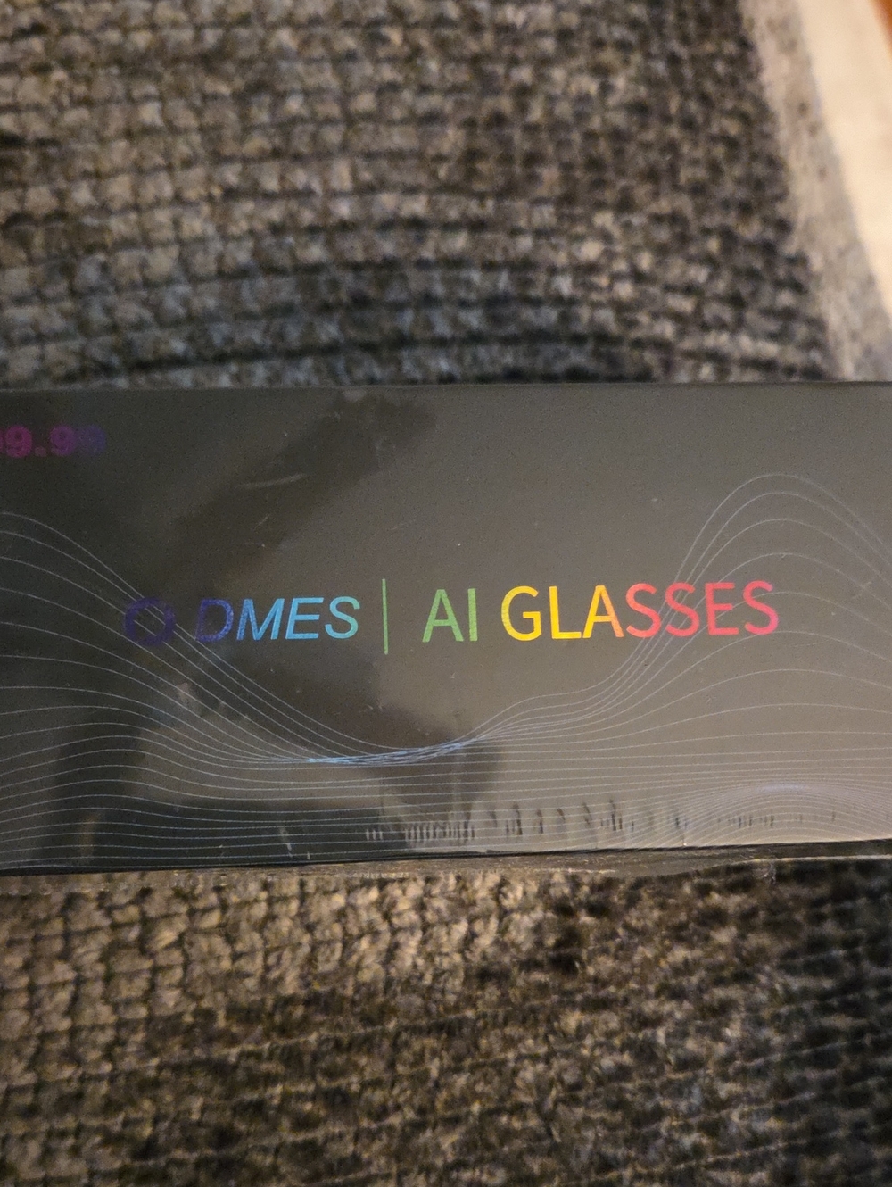 AI Glasses - Black Smart AR Eyewear
